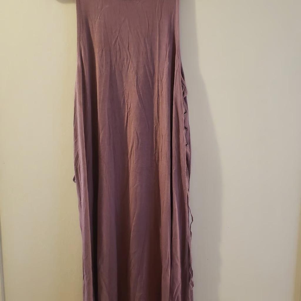 Womens american eagle outfitters soft & sexy purple mini dress